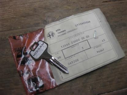 128622 Ongeslepen sleutel Alfa Romeo ARNA Nissan Cherry