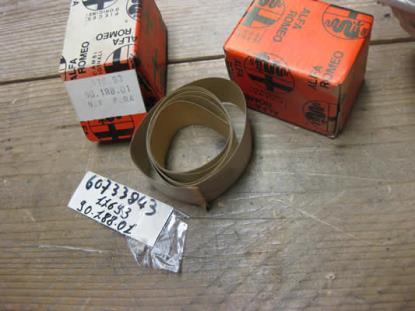 60733843 Sticker grijs achterklep Alfa Romeo Giulietta 116-serie