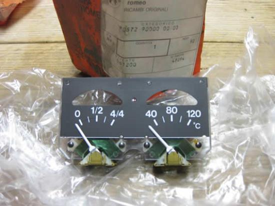 705729 Dashboard meter tank niveau temperatuur Alfa Romeo 33 905
