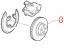 60812685 Remschijf voorzijde