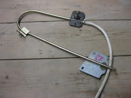 60522958 Raammechaniek hand bediend achterzijde links Alfa Romeo 75