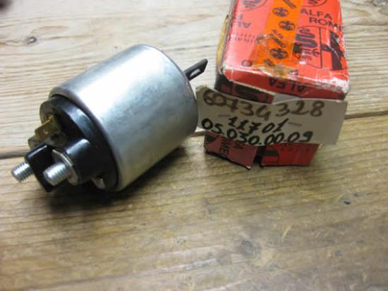 60734328 Solenoid Alfa 116-serie 105-serie 115-serie 75 90 Giulia Spider Berlina Alfetta Giulietta GT GTV