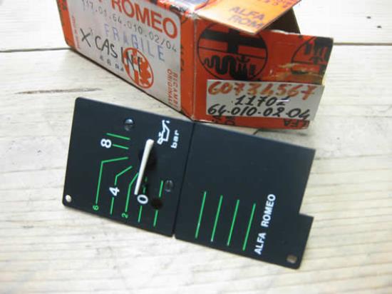 60734567 Olie druk meter Alfa Romeo Alfetta 116-serie