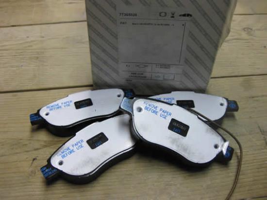 77365026 Remblokset Fiat Punto 500 Abarth Bravo Doblo Fiorino Idea Multipla Stilo Delta Musa