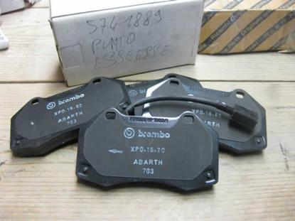 5741889 Remblokset Abarth Punto Esseesse Mito 4C