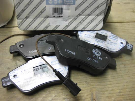 77365651 Remblokset Fiorino 500 Punto Mito Doblo Panda Stilo