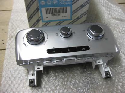 77365186 Bedieningspaneel airco Lancia Delta Chroom handmatig