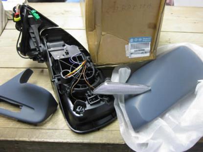 9467065680 Achteruitkijkspiegel links Lancia Phedra Fiat Ulysse verwarmd en electrisch bedienbaar