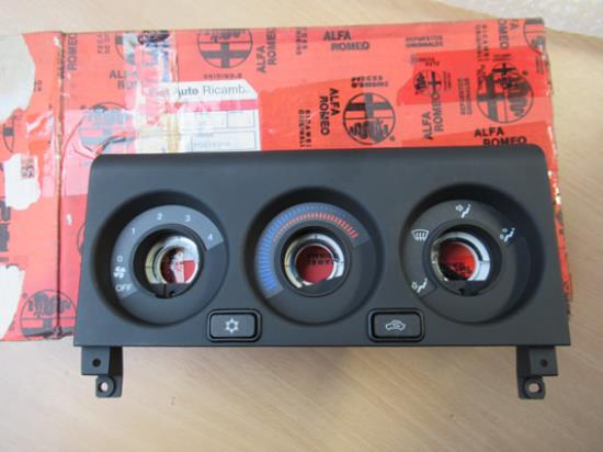 113117580 Bedieningspaneel airco Alfa 155 handmatig