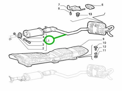 46400841 Uitlaat einddemper