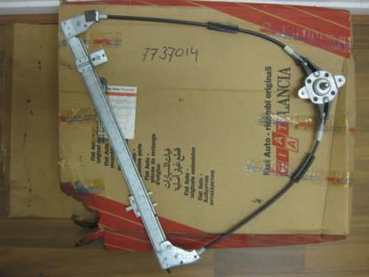 7737014 Raammechanisme Fiat Punto links handbediening