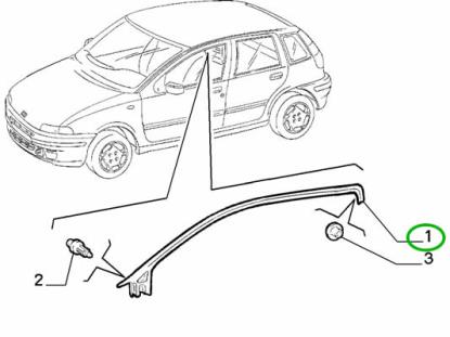 7798515 Rubber voordeur