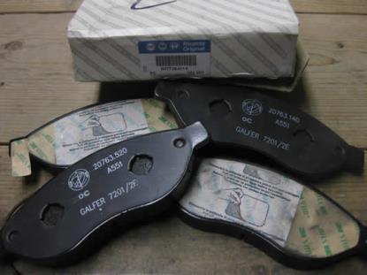77364014 Remblokset voorzijde Fiat Ducato