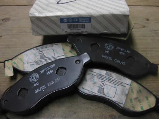 77364014 Remblokset voorzijde Fiat Ducato