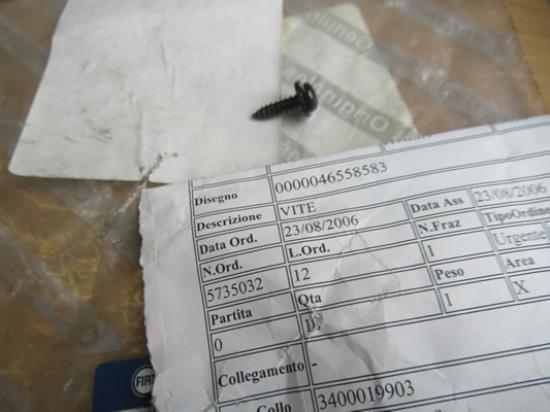 46558583 Schroef voor dashboard