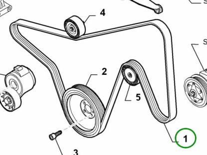 51855784 Multiriem 1750mm