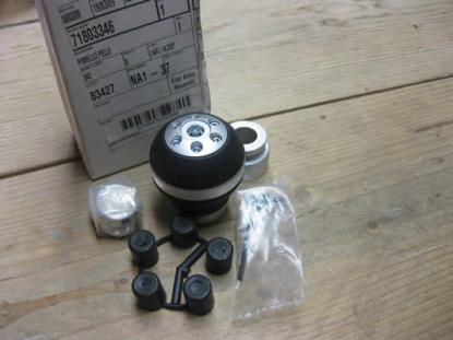 71803346 Pookknop met leer