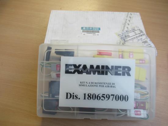 1806597000 Fiat Examiner airbag simulator set