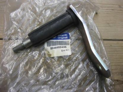 46559496 Montage beugel met rubber bladveer achterzijde Fiat Doblo