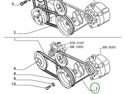 60805193 Multiriem 1100mm