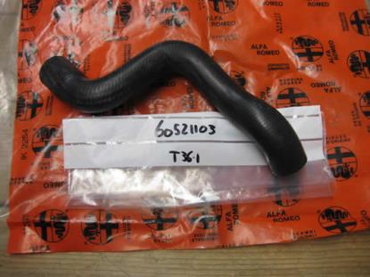 60521103 Koelslang tussen waterpomp en thermostaat Alfa Romeo Giulia Giulietta GT GTV Spider 105 116 1300 1600 2000 Nord
