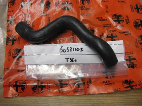 60521103 Koelslang tussen waterpomp en thermostaat Alfa Romeo Giulia Giulietta GT GTV Spider 105 116 1300 1600 2000 Nord