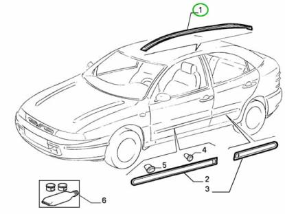 46556742 Daklijst past links en rechts