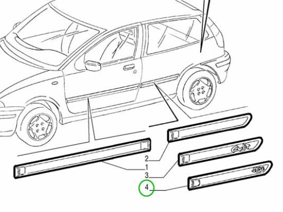 183169180 Stootstrip zijscherm rechts