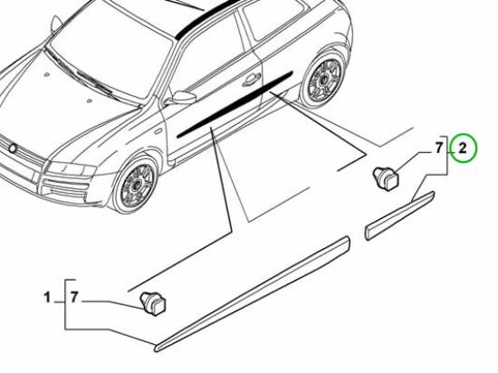 735321714 Stootstrip zijscherm links