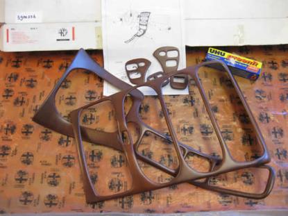 5900356 Houten fineer interieurtrim Alfa Romeo GTV Spider 916