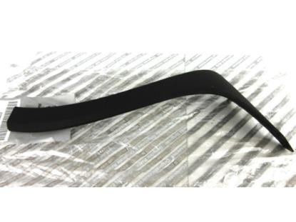 735392568 Sierlijst voorbumper zwart links bestuurderszijde