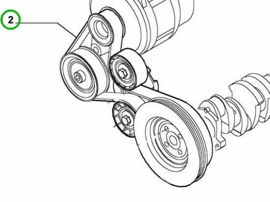 500388408 Multiriem 1078mm