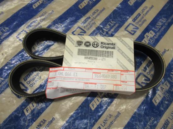 9664069380 Multiriem 873mm 2.2 JTD