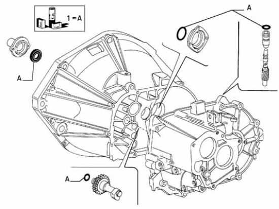 5888940 Pakkingset versnellingsbak