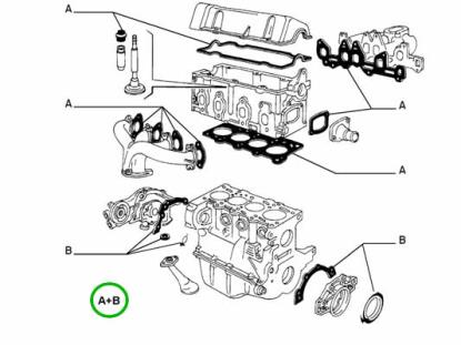 5893662 Koppakkingset 1.1 en 1.2