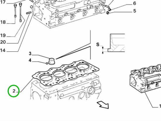 98492580 Koppakking 2.5 D Sp 1.60mm