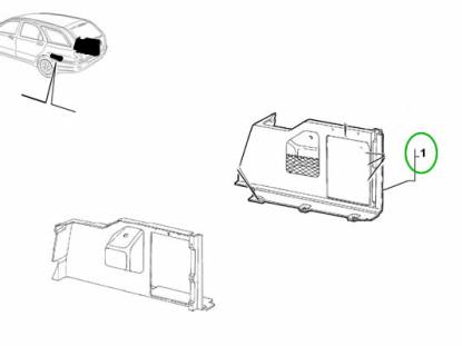 735344431 Kofferbak bekleding links