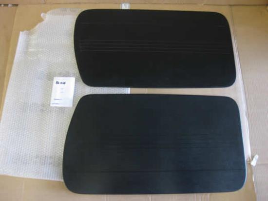 BK1568 Deurpaneel set zwart