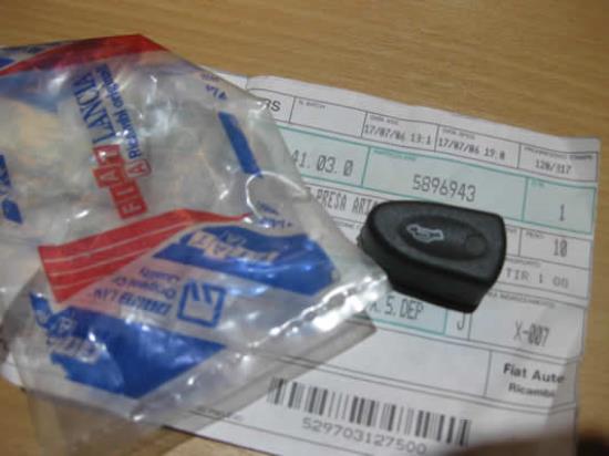 5896943 Bedieningsknop recirculatie