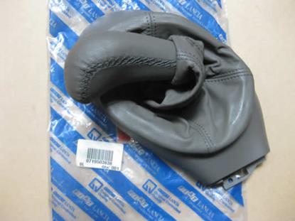 719503630 Leren pookhoes compleet met pookknop