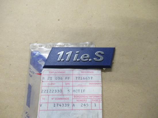 7716637 Embleem 1.1 i.e.S