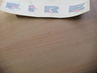 7759412 Embleem FIRE rechterzijde
