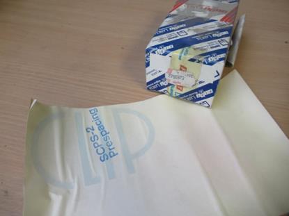 7760373 Sticker CLIP linkerzijde