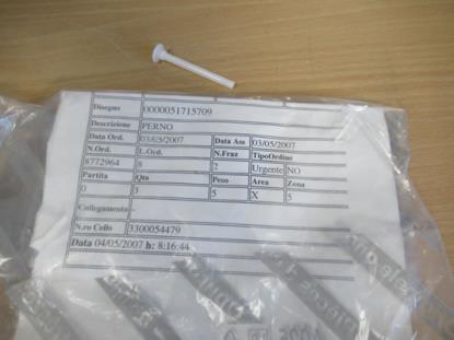 51715709 Pen voor tankklep