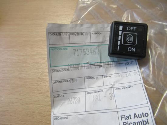 71753462 Schakelaar LPG