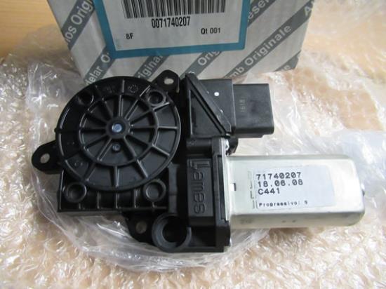 71740207 Motor raammechaniek deur linker achterzijde