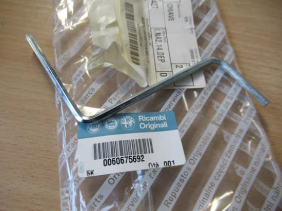 60675692 Sleutel cabriodak