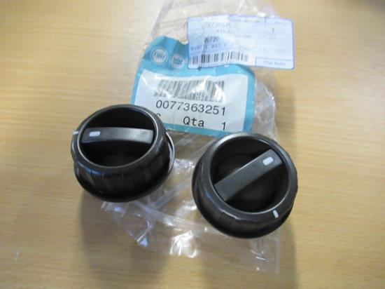 77363251 Draaiknoppen bedieningspaneel