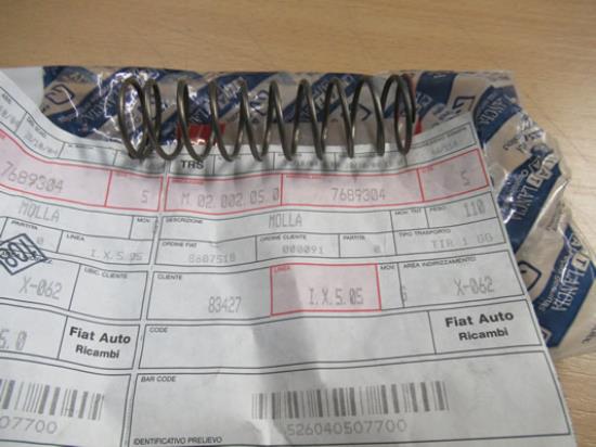 7689304 Veer versnellingsbak Fiat Cinquecento Panda Seicento