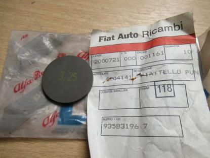 4204141 Klepstelplaatje SP3.25